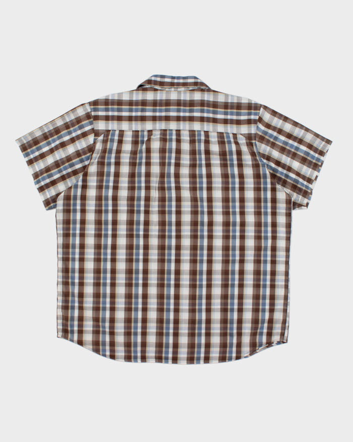 Columbia Short Sleeve Check Shirt - L