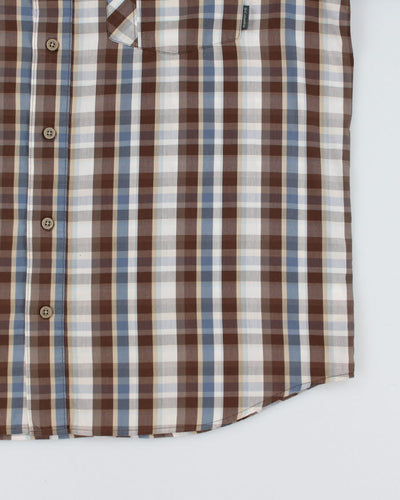 Columbia Short Sleeve Check Shirt - L