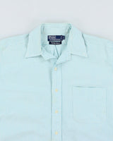 Vintage 90s Polo by Ralph Lauren Striped Thick Cotton Shirt - M