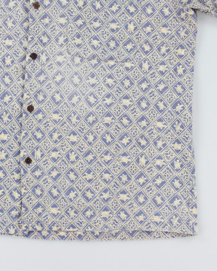 Vintage 90s Patatgonia Patterned Short Sleeve Shirt - XL