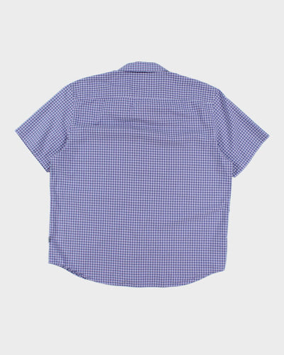 Calvin Klein Purple Check Shirt - XL