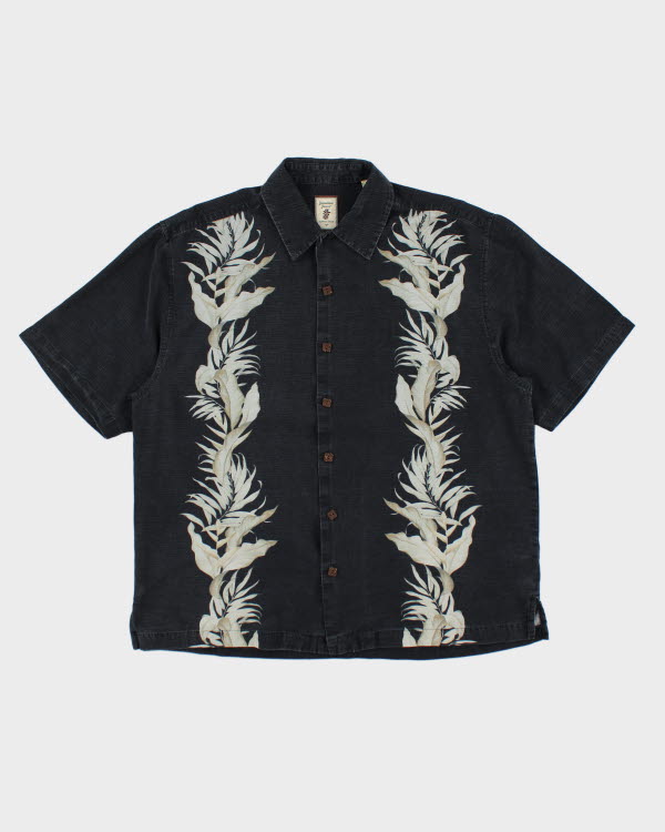Vintage Jamacia Jaxx Hawaiian Silk Shirt - L