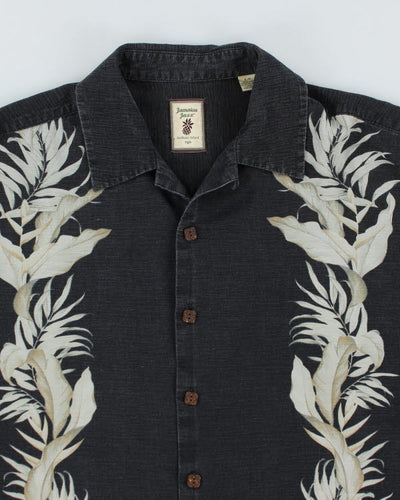 Vintage Jamacia Jaxx Hawaiian Silk Shirt - L