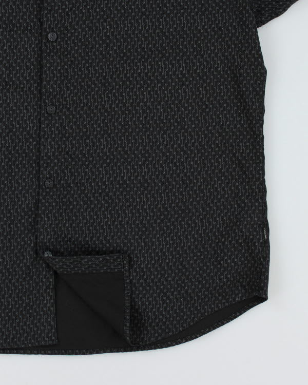 Calvin Klein Monogram Black Shirt - XL