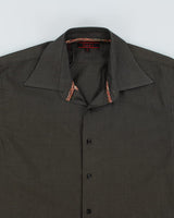 Vintage Dagr Khaki Long  Sleeve Shirt - L