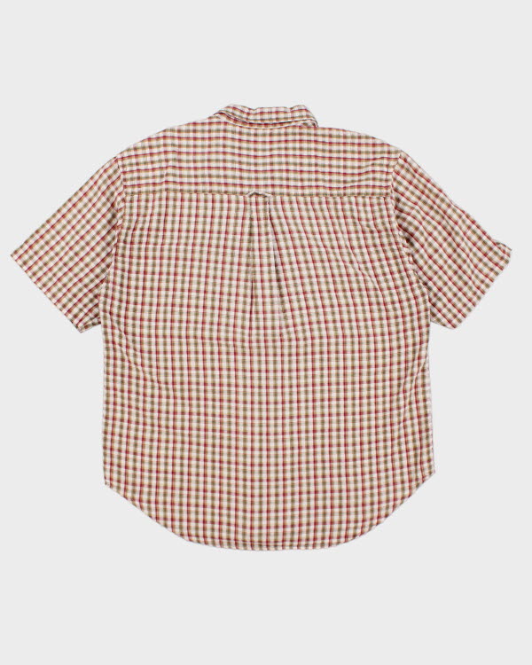 Vintage Cache Creek Check Seersucker Shirt - L