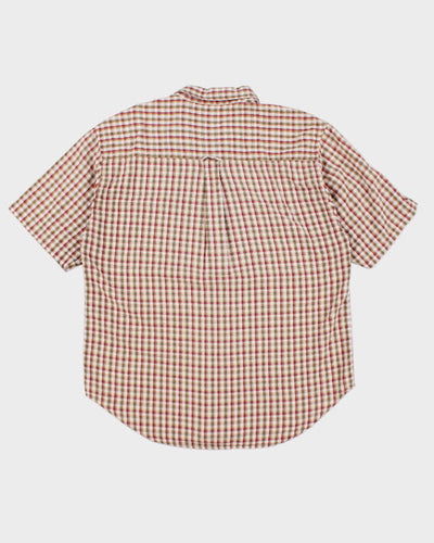 Vintage Cache Creek Check Seersucker Shirt - L