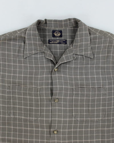 Dockers Grey Check Shirt - M