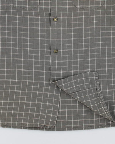 Dockers Grey Check Shirt - M