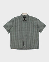 Bogart Club Green Check Shirt - XL