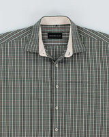 Bogart Club Green Check Shirt - XL