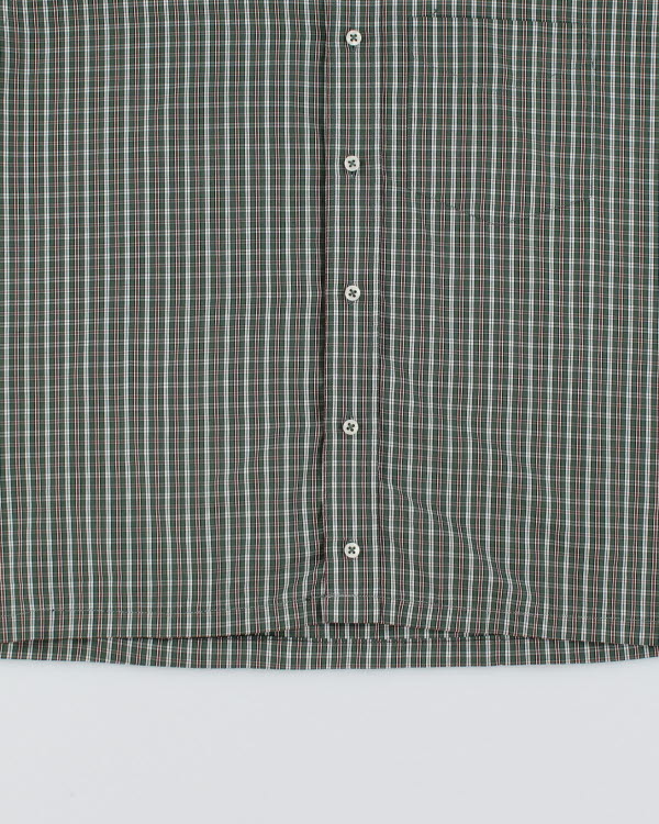 Bogart Club Green Check Shirt - XL