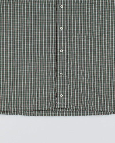 Bogart Club Green Check Shirt - XL