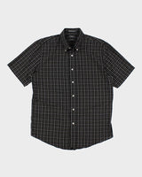 Arrow Black Check Shirt - M