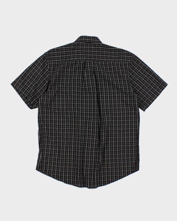 Arrow Black Check Shirt - M