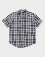 Arrow Blue Check Shirt - L