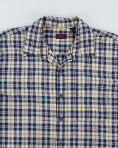 Arrow Blue Check Shirt - L