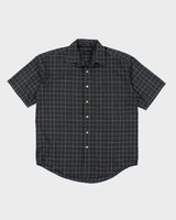 Van Heusen Black Check Shirt - M