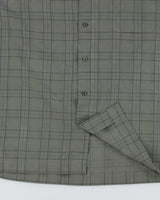 Haggar Green Check Boxy Shirt - XL