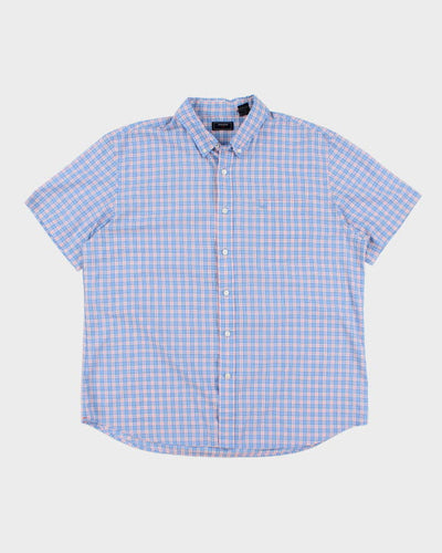 Dockers Blue & Pink Check Shirt - XL