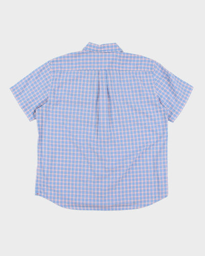 Dockers Blue & Pink Check Shirt - XL