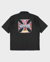 Y2k 00s Third Rail Biker Graphic Shirt - XL