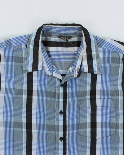 Roadsters Originals Blue Check Shirt - XL