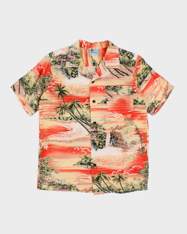 RJC Orange Hawaiian Shirt - S