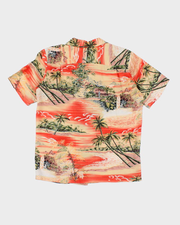 RJC Orange Hawaiian Shirt - S