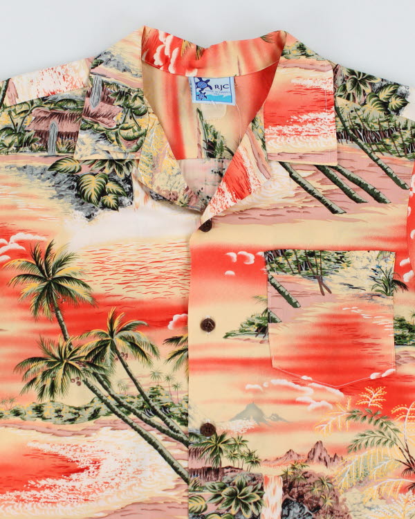 RJC Orange Hawaiian Shirt - S