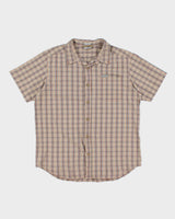 Vintage Men's Columbia Patterned Short Sleeve Shirt - L
