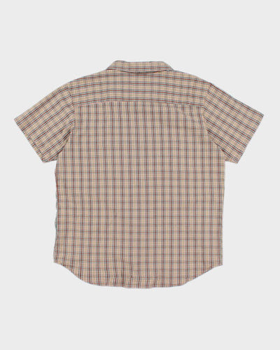 Vintage Men's Columbia Patterned Short Sleeve Shirt - L