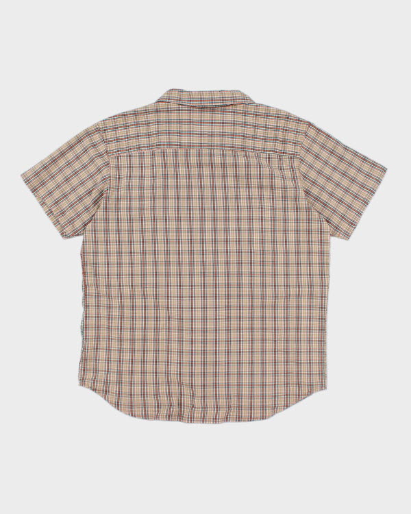 Vintage Men's Columbia Patterned Short Sleeve Shirt - L