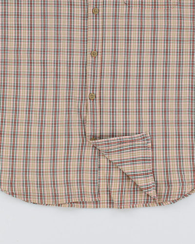 Vintage Men's Columbia Patterned Short Sleeve Shirt - L