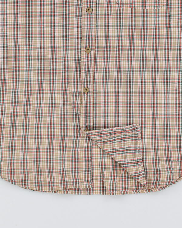 Vintage Men's Columbia Patterned Short Sleeve Shirt - L