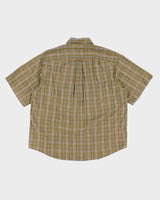 Vintage Columbia Striped Short Sleeve Shirt - S