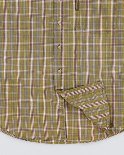 Vintage Columbia Striped Short Sleeve Shirt - S