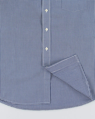 Vintage Men's IZOD Patterned Short Sleeve Shirt - XL