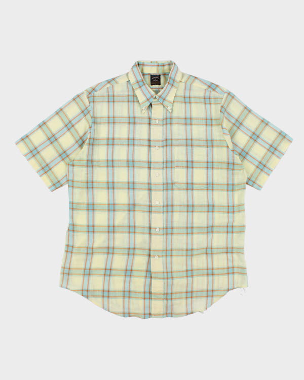 Vintage 70's Towncraft Tapered Short Sleeve Shirt - L