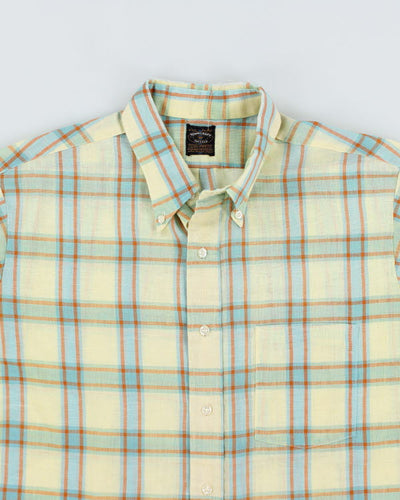 Vintage 70's Towncraft Tapered Short Sleeve Shirt - L