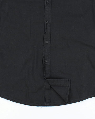 Vintage Y2K Western Style Short Sleeve Shirt - L