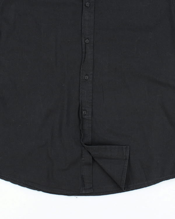 Vintage Y2K Western Style Short Sleeve Shirt - L