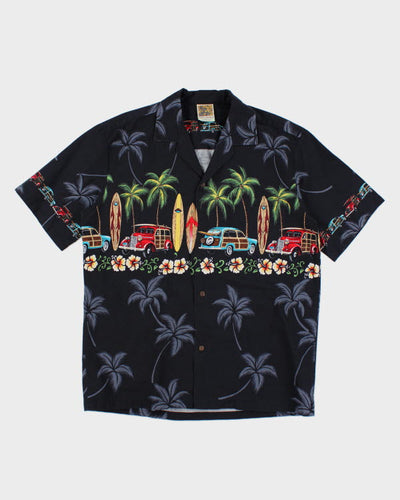 Vintage 90's Printed Hawaiian Short Sleeve Shirt - L