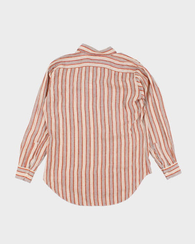 Vintage 90's Etro Striped Long Sleeve Shirt - XL
