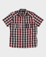 Y2k 00s Oakley Check Shirt - XL