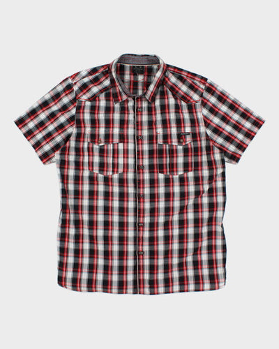 Y2k 00s Oakley Check Shirt - XL