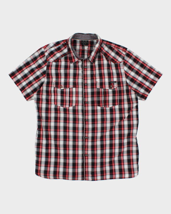 Y2k 00s Oakley Check Shirt - XL