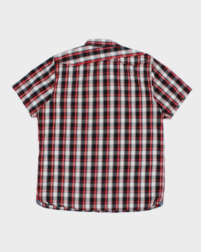 Y2k 00s Oakley Check Shirt - XL