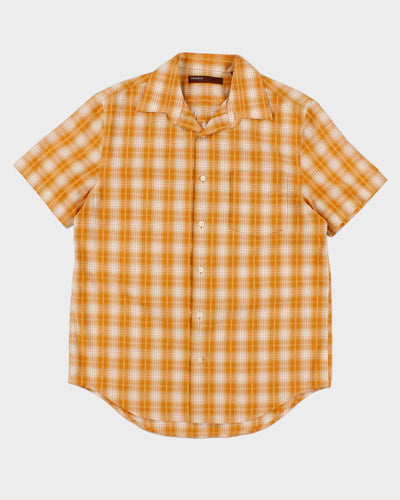 Y2k 00s Perry Ellis Check Shirt - M