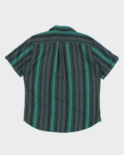 Vintage Y2k 00s Alfani Stripe Short - L